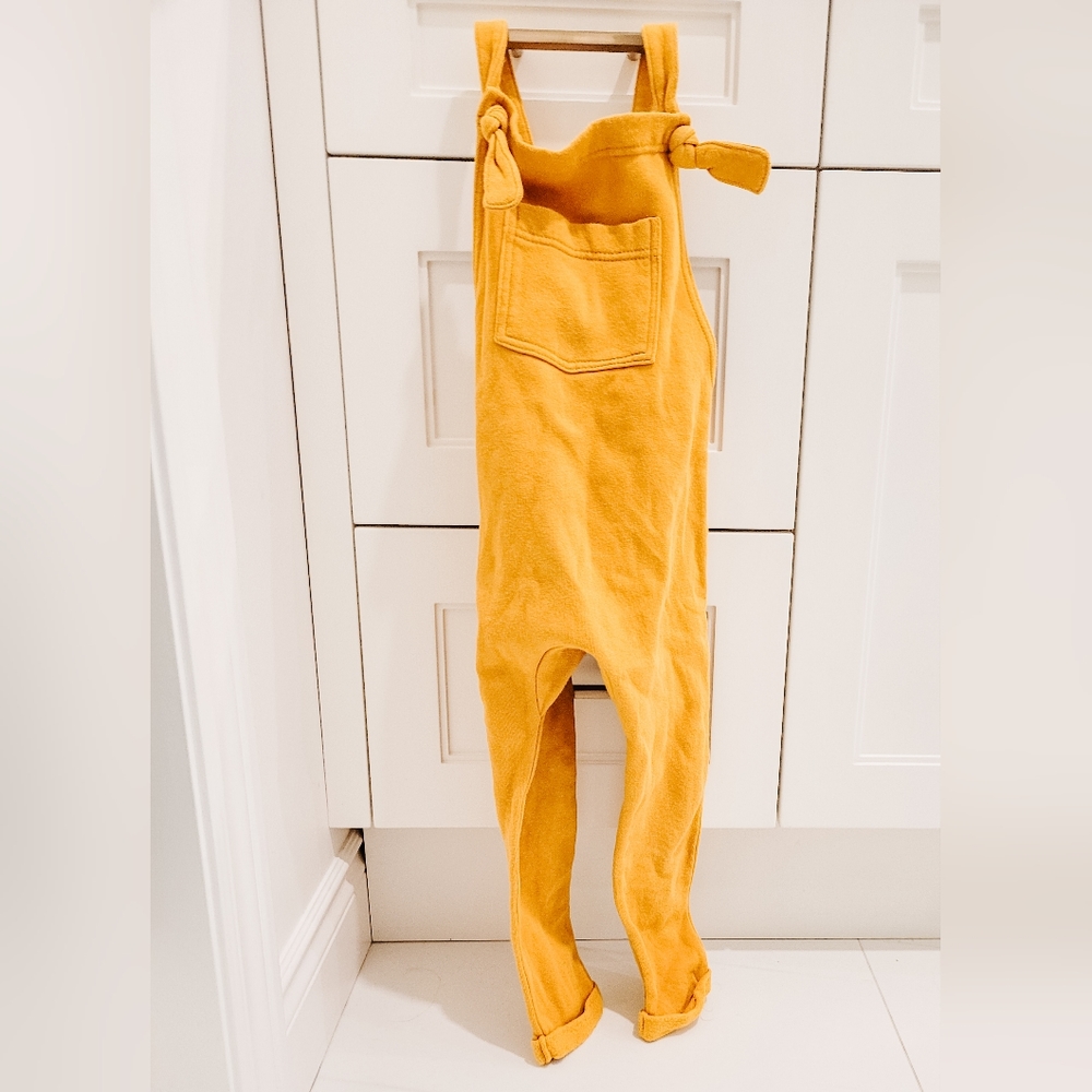 Mini Mioche 100% organic cotton golden overalls 5t